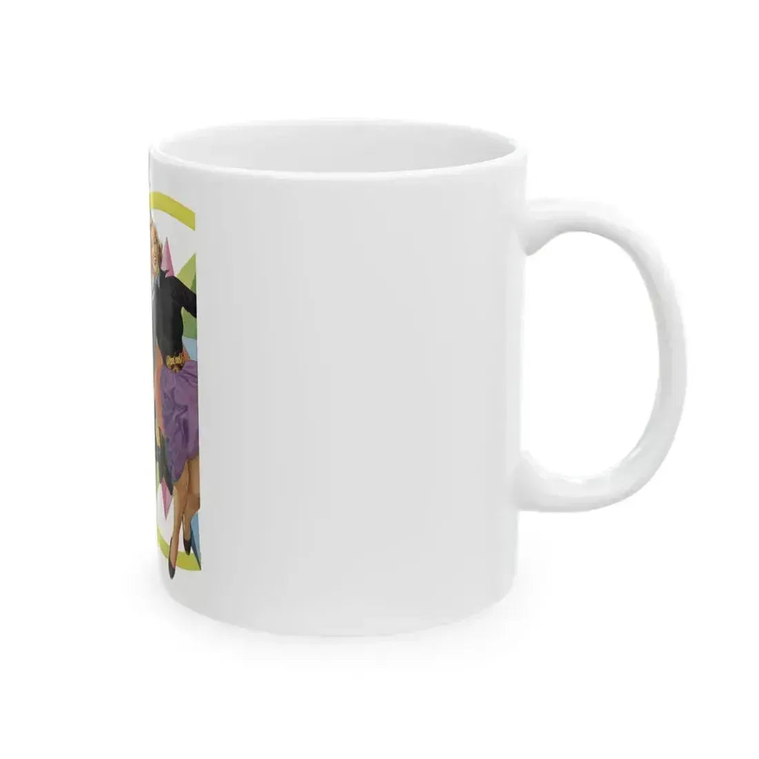 Always Fair Weather, Redbook, November 1951 - White Coffee Mug - Go Mug Yourself