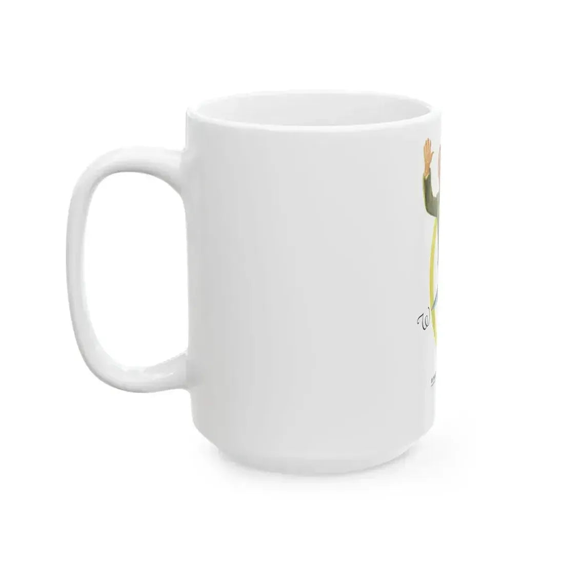 Always Fair Weather, Redbook, November 1951 - White Coffee Mug - Go Mug Yourself