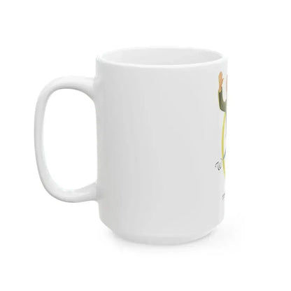 Always Fair Weather, Redbook, November 1951 - White Coffee Mug - Go Mug Yourself