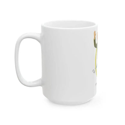 Always Fair Weather, Redbook, November 1951 - White Coffee Mug - Go Mug Yourself