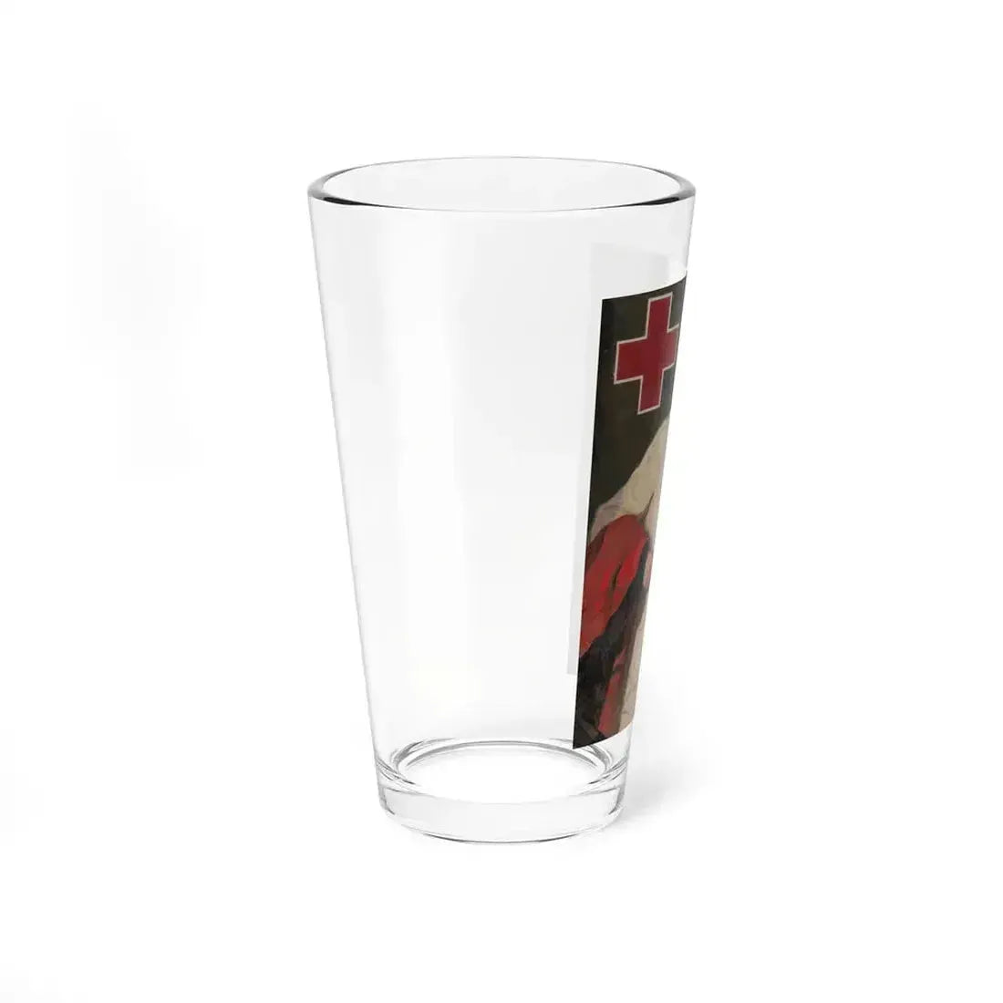 Always Ready, probable Red Cross advertisement (Magazine Illustration) Pint Glass 16oz - Go Mug Yourself