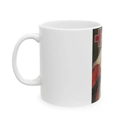 Always Ready, probable Red Cross advertisement - White Coffee Mug - Go Mug Yourself
