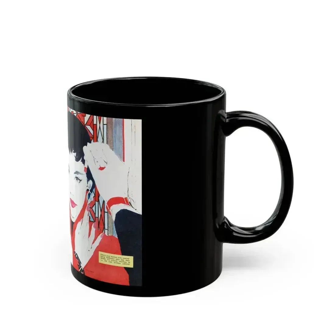 Always The Last To Know, Family Circle, February 1956 - Black Coffee Mug - Go Mug Yourself