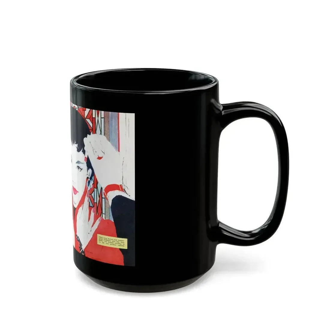 Always The Last To Know, Family Circle, February 1956 - Black Coffee Mug - Go Mug Yourself