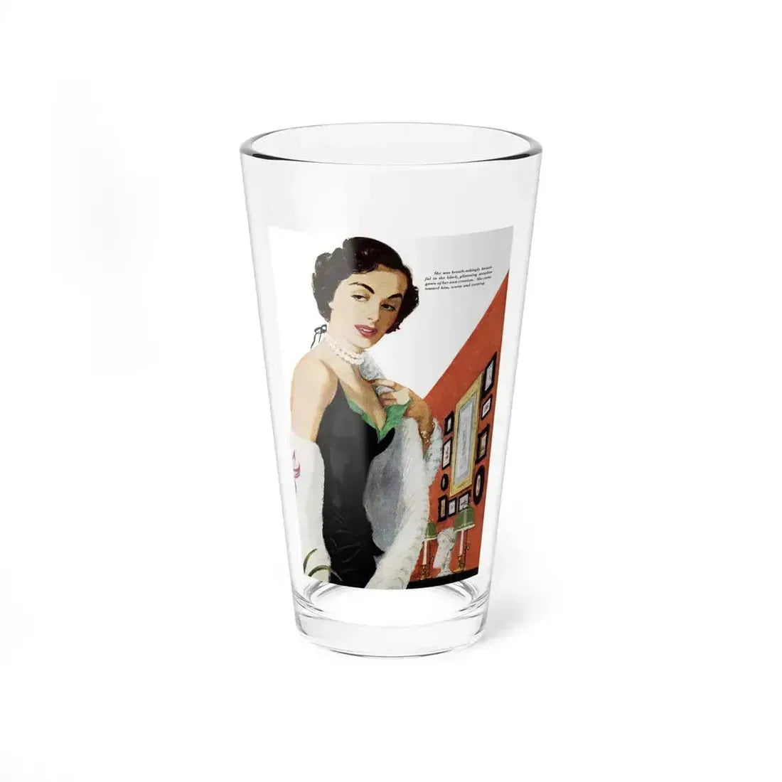 Always To Be Remembered, Redbook, April 1949 (Magazine Illustration) Pint Glass 16oz 16oz - Go Mug Yourself