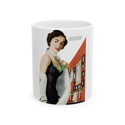 Always To Be Remembered, Redbook, April 1949 - White Coffee Mug 11oz - Go Mug Yourself