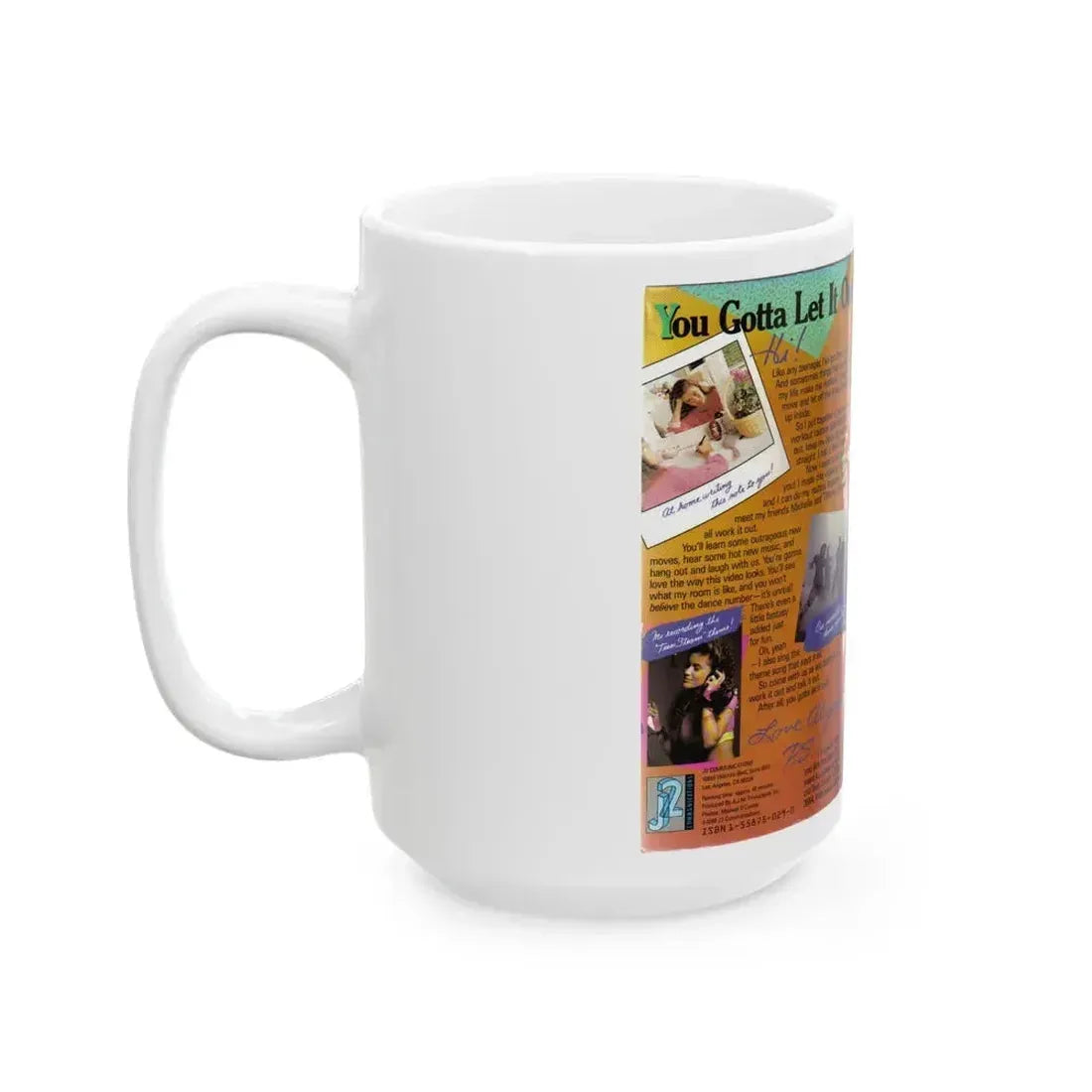 ALYSSA MILANOS TEEN STEAM (VHS COVER) - White Coffee Mug - Go Mug Yourself