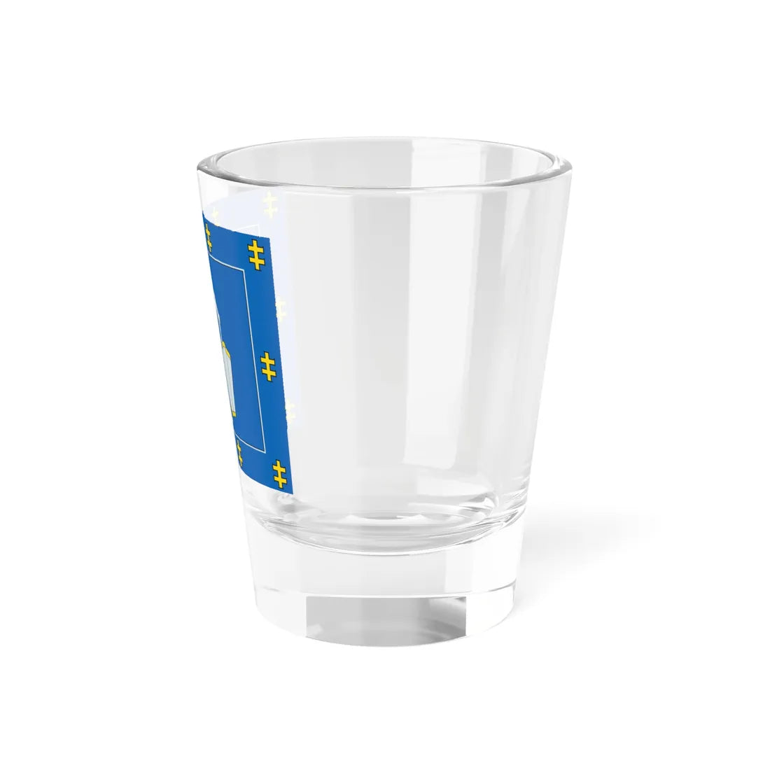 Alytus County flag (Lithuania) Shot Glass 1.5oz - Go Mug Yourself