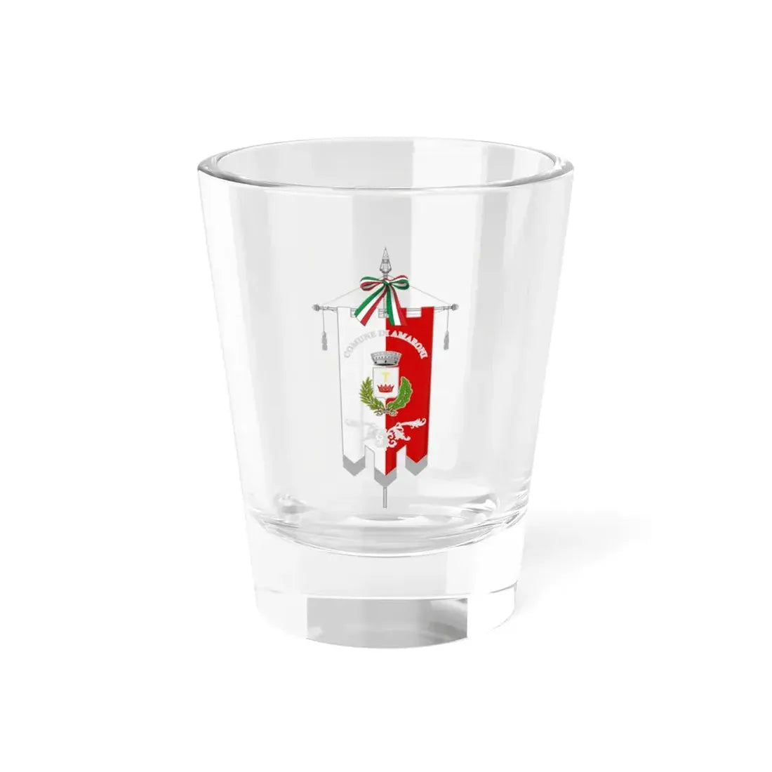 Amaroni-Gonfalone (Italy) Shot Glass 1.5oz 1.5oz - Go Mug Yourself