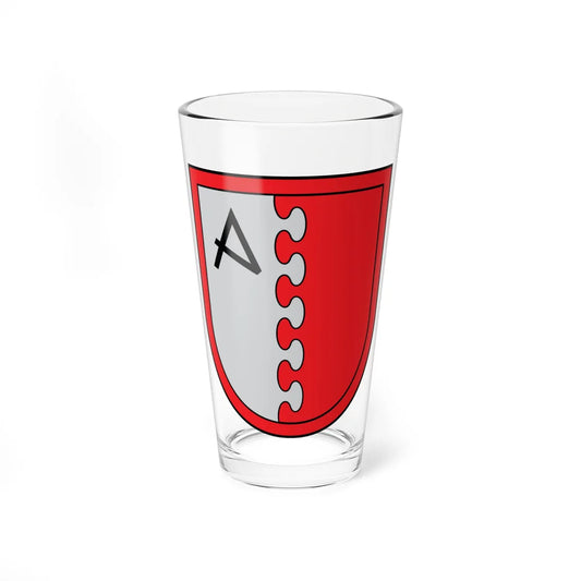Amatas novads COA (Latvia) (Coat of Arms) Pint Glass 16oz 16oz - Go Mug Yourself