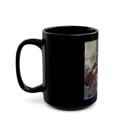 Amateur Fortune Teller, Collier's, April 12, 1952 - Black Coffee Mug - Go Mug Yourself