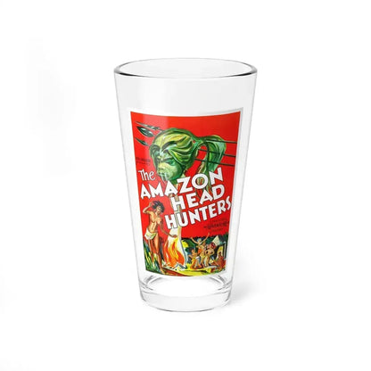 AMAZON HEAD HUNTERS 1932 Movie Poster - Pint Glass 16oz 16oz - Go Mug Yourself