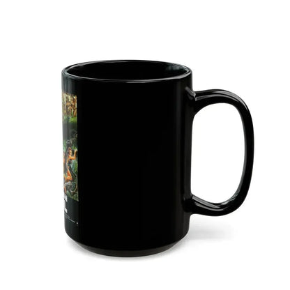 AMAZON JAIL 1985 Movie Poster - Black Coffee Mug - Go Mug Yourself