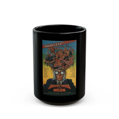 AMAZON WOMEN ON THE MOON 1987 Movie Poster - Black Coffee Mug-15oz-Go Mug Yourself