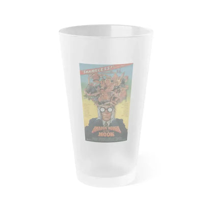 AMAZON WOMEN ON THE MOON 1987 Movie Poster - Frosted Pint Glass 16oz Default Title - Go Mug Yourself