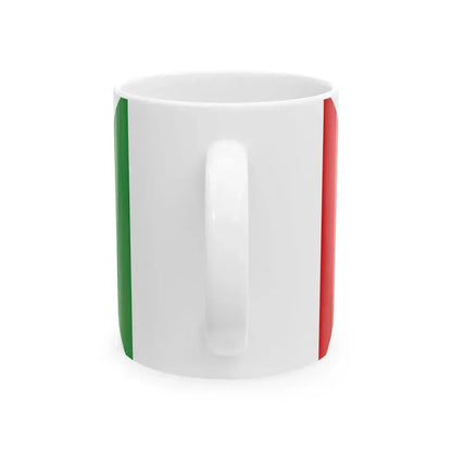 Amazonas bandera (Peru) White Coffee Mug - Go Mug Yourself