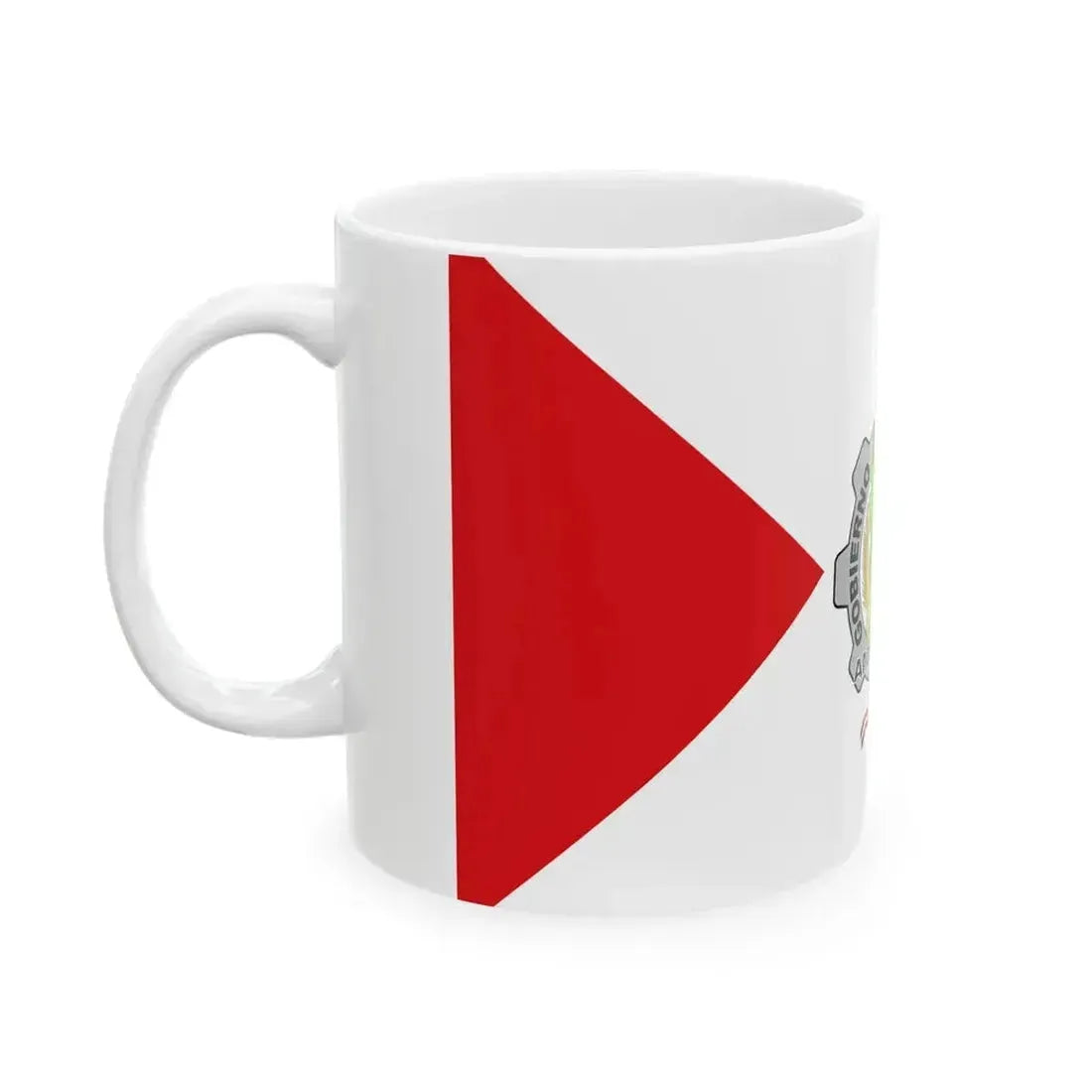 Amazonas bandera (Peru) White Coffee Mug - Go Mug Yourself