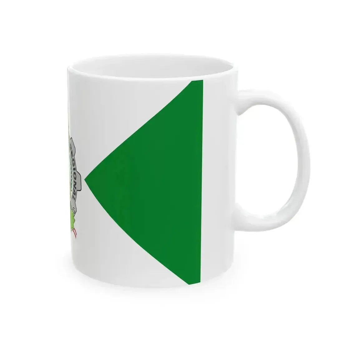 Amazonas bandera (Peru) White Coffee Mug - Go Mug Yourself