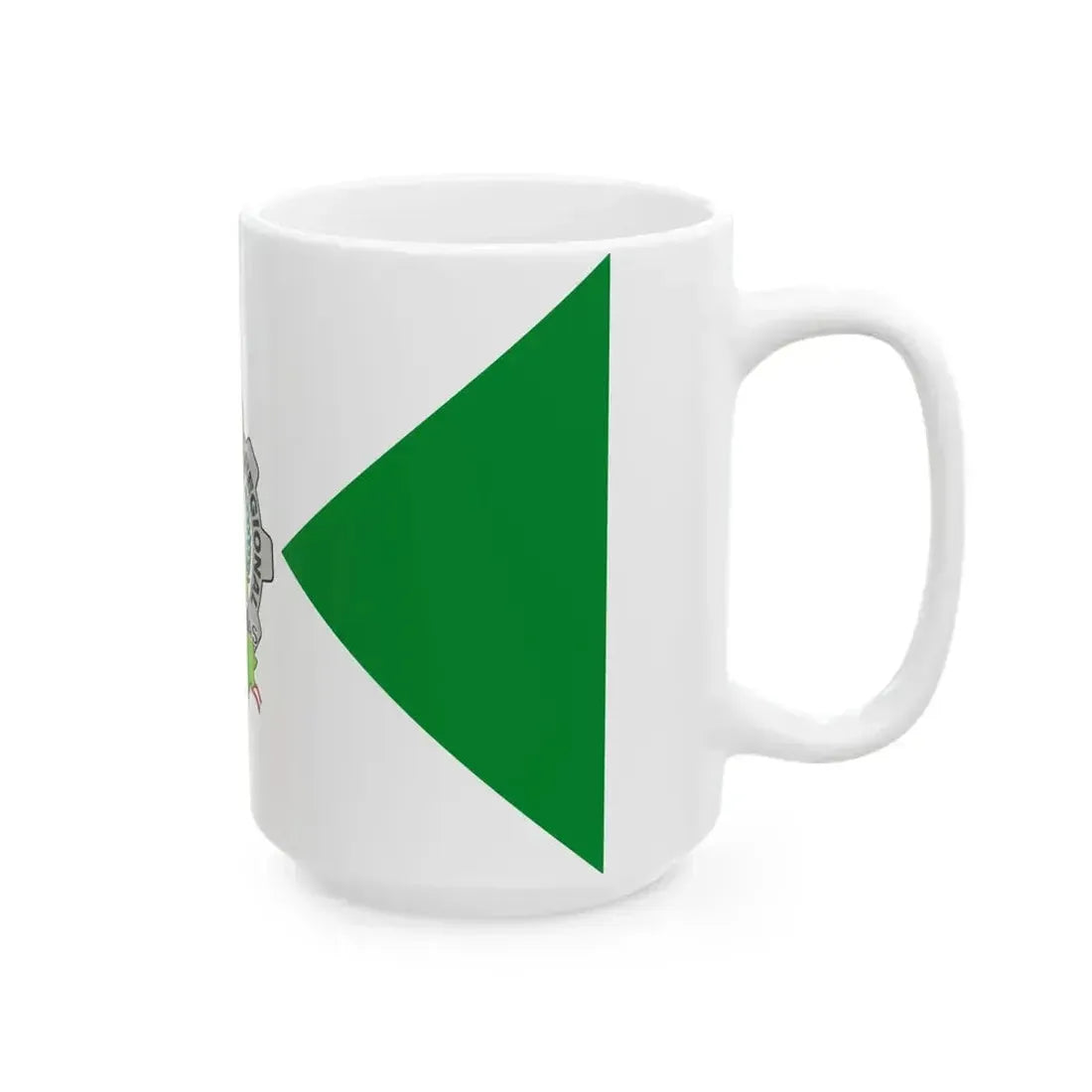Amazonas bandera (Peru) White Coffee Mug - Go Mug Yourself