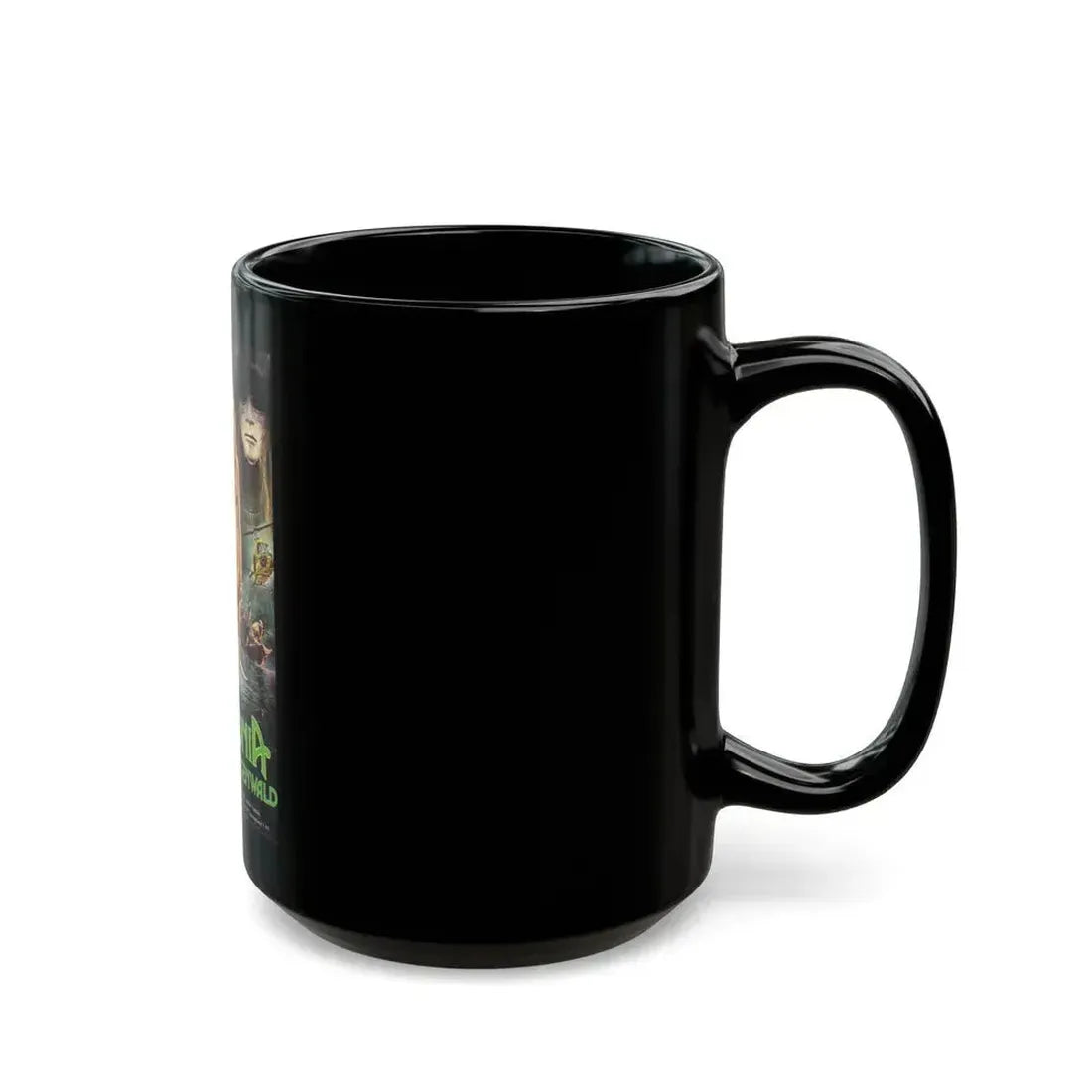 AMAZONIA 1985 Movie Poster - Black Coffee Mug - Go Mug Yourself