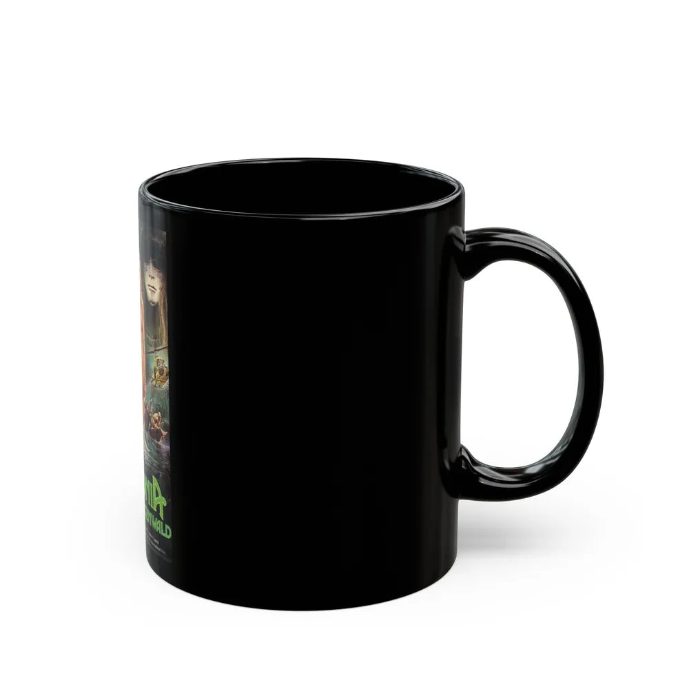 AMAZONIA 1985 Movie Poster - Black Coffee Mug-Go Mug Yourself