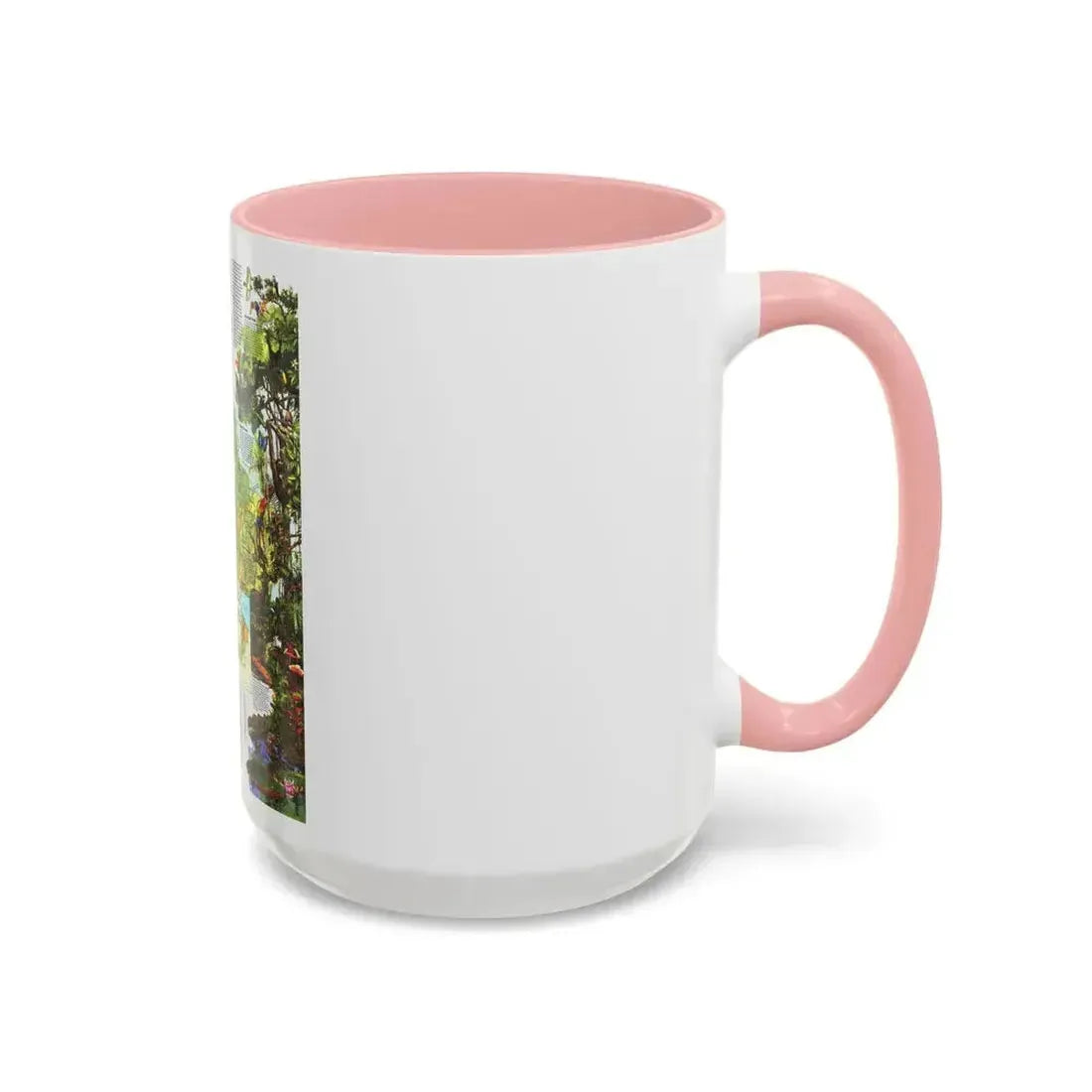 Amazonia - A World Resource at Risk (1992) (Map) Accent Coffee Mug - Go Mug Yourself