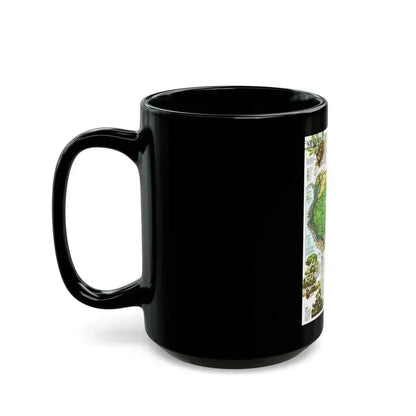 Amazonia - A World Resource at Risk (1992) (Map) Black Coffee Mug - Go Mug Yourself