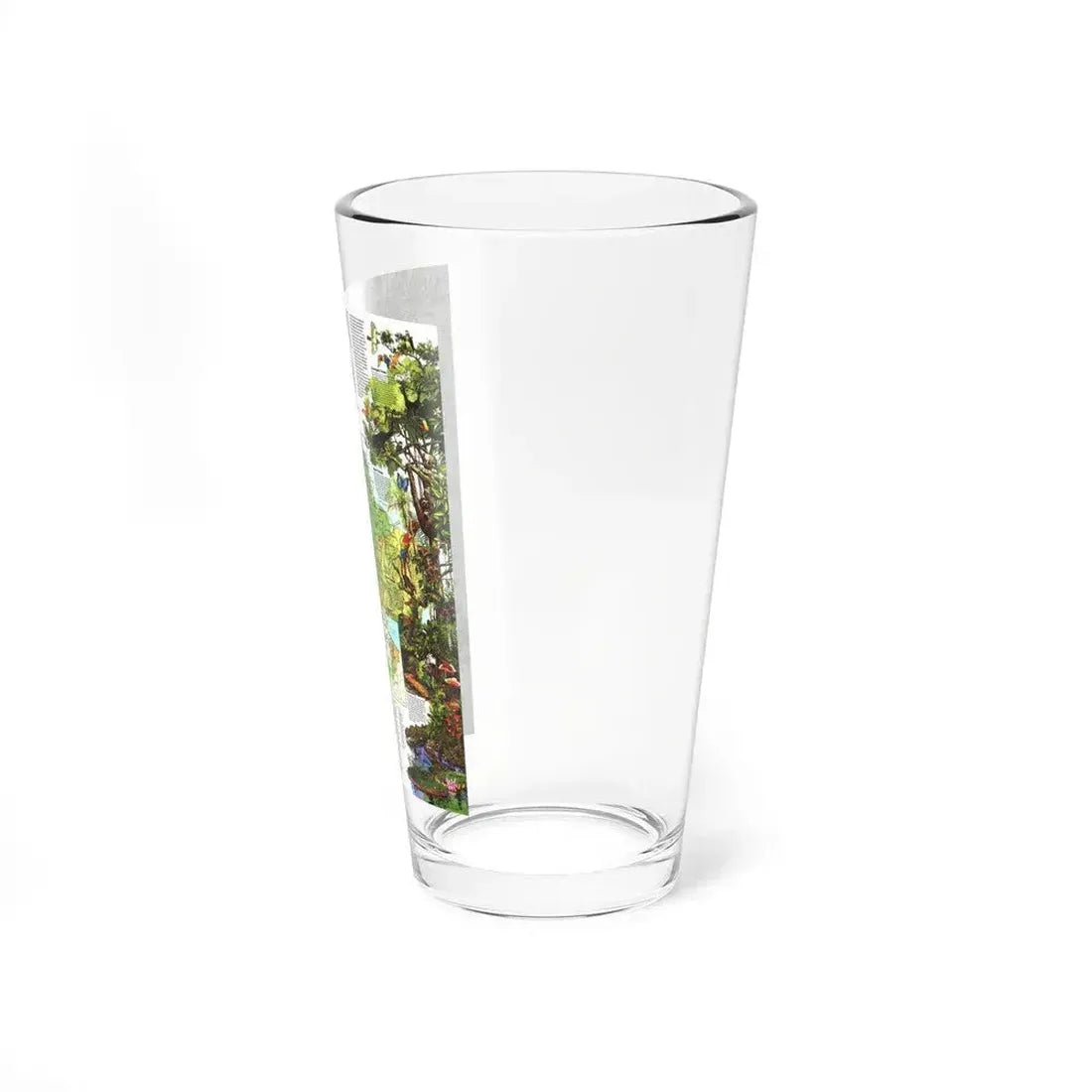 Amazonia - A World Resource at Risk (1992) (Map) Pint Glass 16oz - Go Mug Yourself