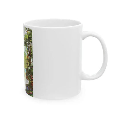 Amazonia - A World Resource at Risk (1992) (Map) White Coffee Mug - Go Mug Yourself