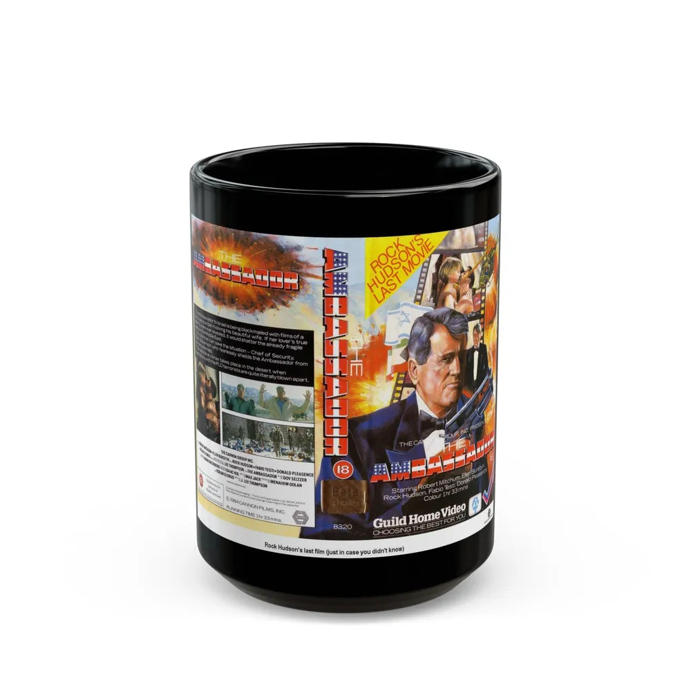 AMBASSADOR (VHS COVER) - Black Coffee Mug-15oz-Go Mug Yourself