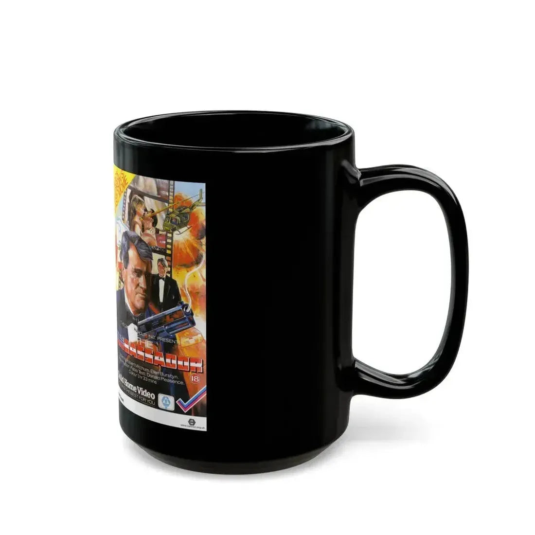 AMBASSADOR (VHS COVER) - Black Coffee Mug - Go Mug Yourself