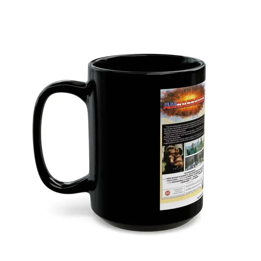 AMBASSADOR (VHS COVER) - Black Coffee Mug - Go Mug Yourself