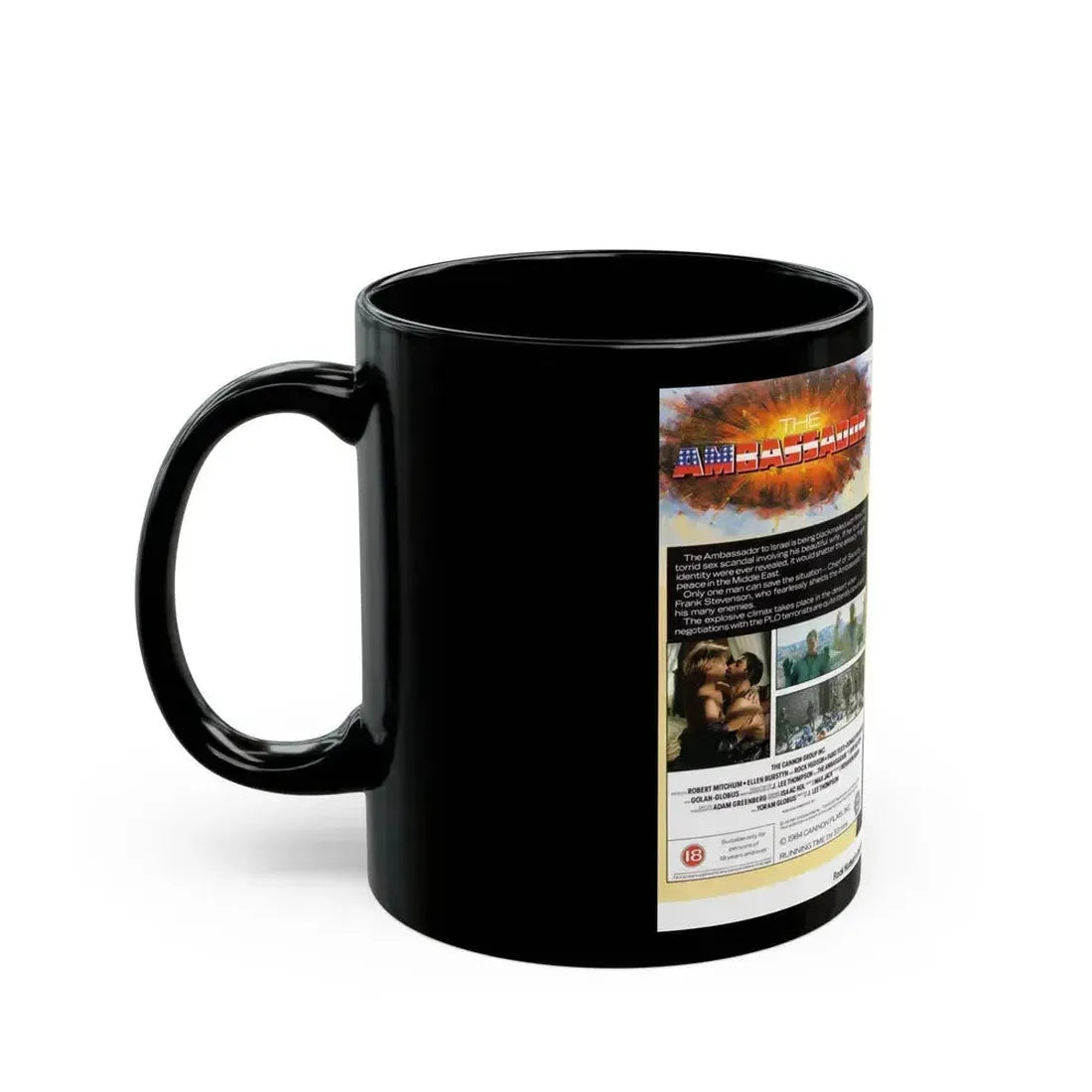 AMBASSADOR (VHS COVER) - Black Coffee Mug - Go Mug Yourself