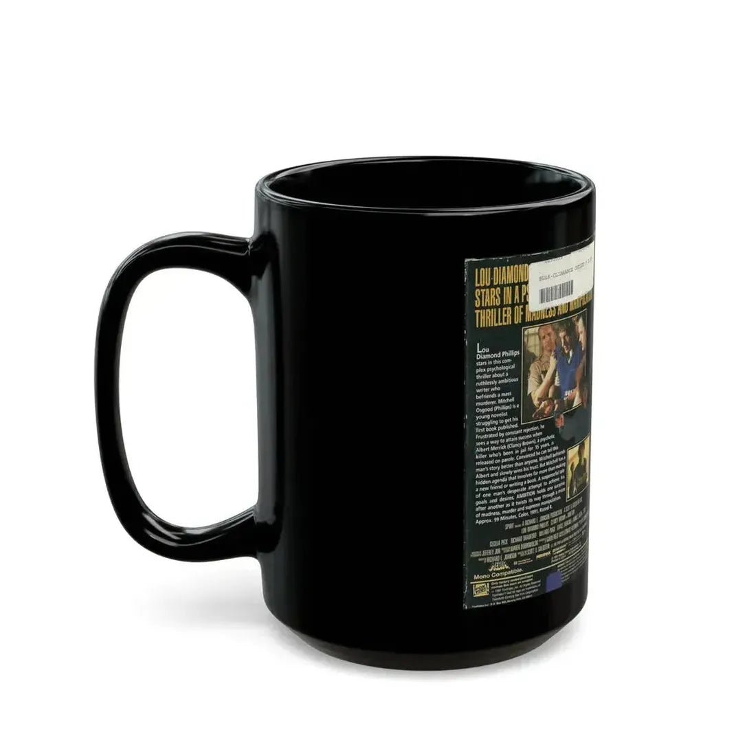 AMBITION (VHS COVER) - Black Coffee Mug - Go Mug Yourself