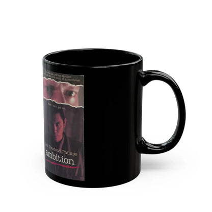 AMBITION (VHS COVER) - Black Coffee Mug-Go Mug Yourself