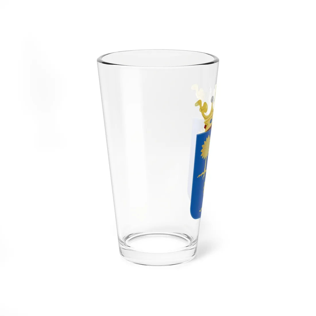 Ambt Delden wapen met kroon (Netherlands) (Coat of Arms) Pint Glass 16oz - Go Mug Yourself