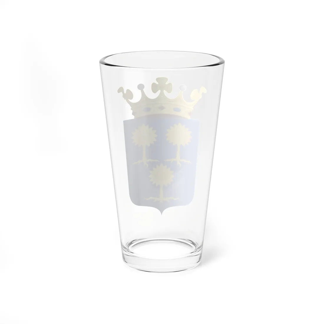 Ambt Delden wapen met kroon (Netherlands) (Coat of Arms) Pint Glass 16oz - Go Mug Yourself