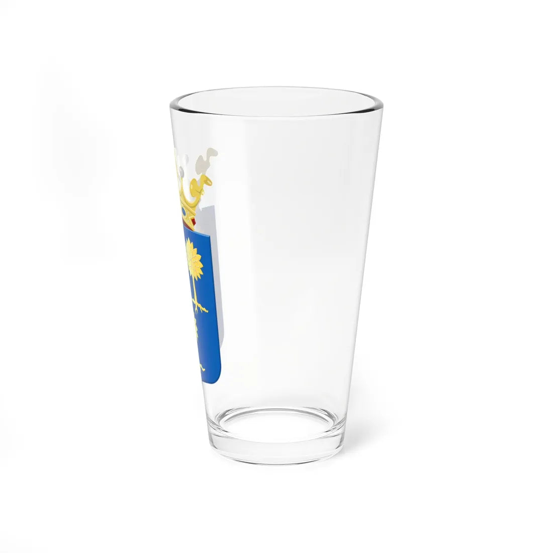 Ambt Delden wapen met kroon (Netherlands) (Coat of Arms) Pint Glass 16oz - Go Mug Yourself