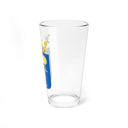 Ambt Delden wapen met kroon (Netherlands) (Coat of Arms) Pint Glass 16oz - Go Mug Yourself