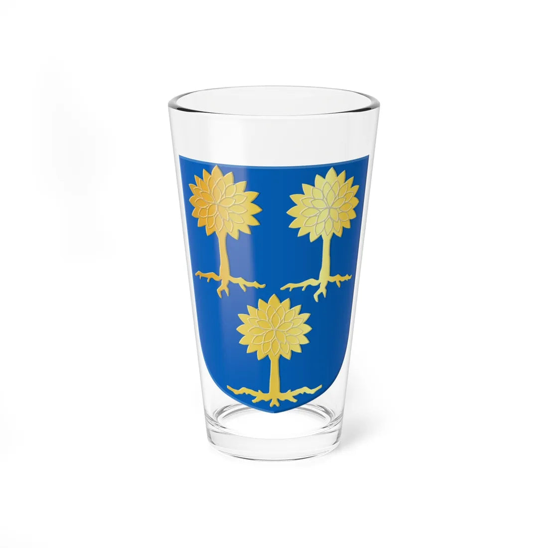 Ambt Delden wapen (Netherlands) (Coat of Arms) Pint Glass 16oz 16oz - Go Mug Yourself