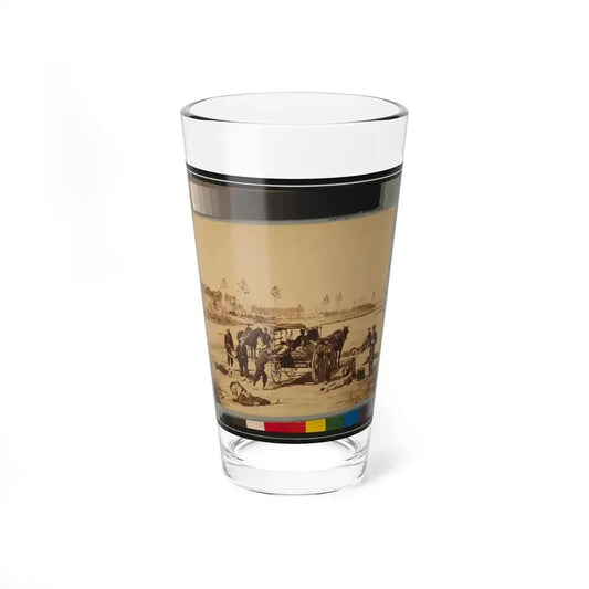 Ambulance Drill At Headquarters Army Of Potomac, Near Brandy Station, Va., March, 1864 (U.S. Civil War) Pint Glass 16oz 16oz - Go Mug Yourself