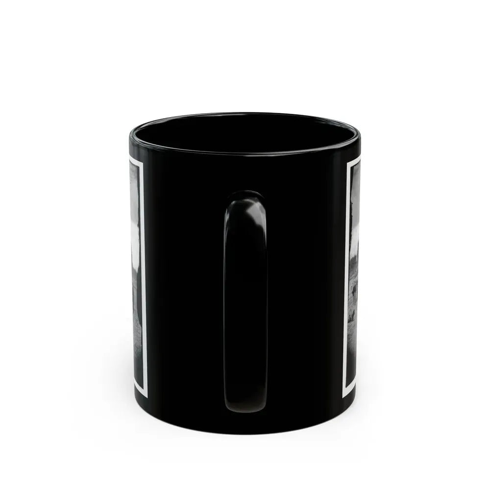 Ambulance Drill In The Field (U.S. Civil War) Black Coffee Mug - Go Mug Yourself