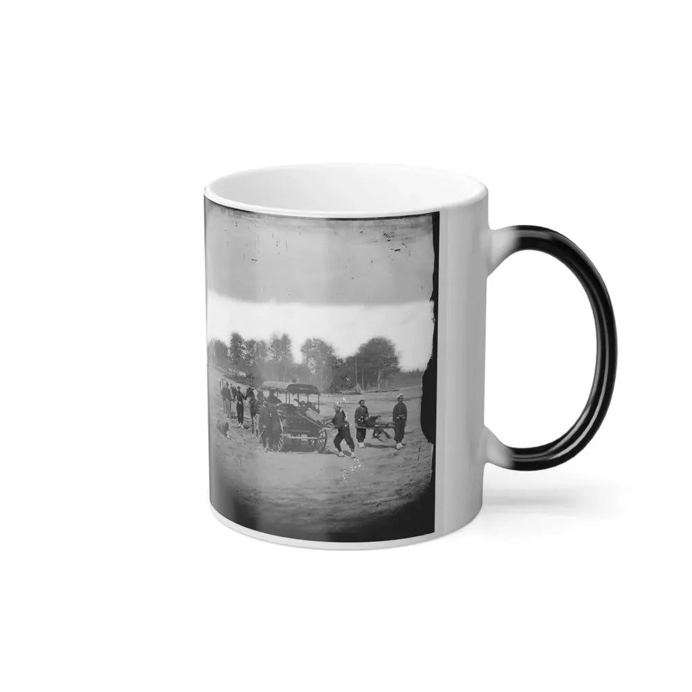 Ambulance Drill in the Field (U.S. Civil War) Color Changing Coffee Mug 11oz - Go Mug Yourself