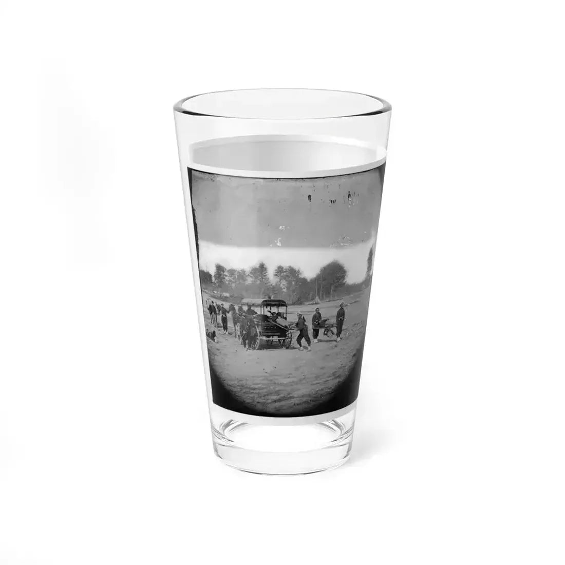 Ambulance Drill In The Field (U.S. Civil War) Pint Glass 16oz - Go Mug Yourself