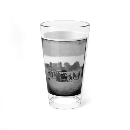Ambulance Drill In The Field (U.S. Civil War) Pint Glass 16oz - Go Mug Yourself