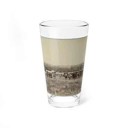 Ambulance Train, 1st Division, 2d Army Corps. (U.S. Civil War) Pint Glass 16oz 16oz - Go Mug Yourself