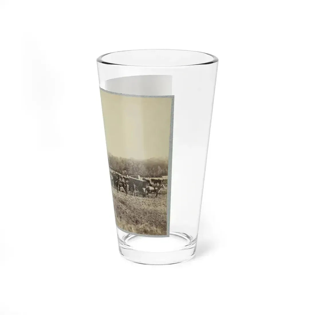 Ambulance Train, 1st Division, 2d Army Corps. (U.S. Civil War) Pint Glass 16oz - Go Mug Yourself