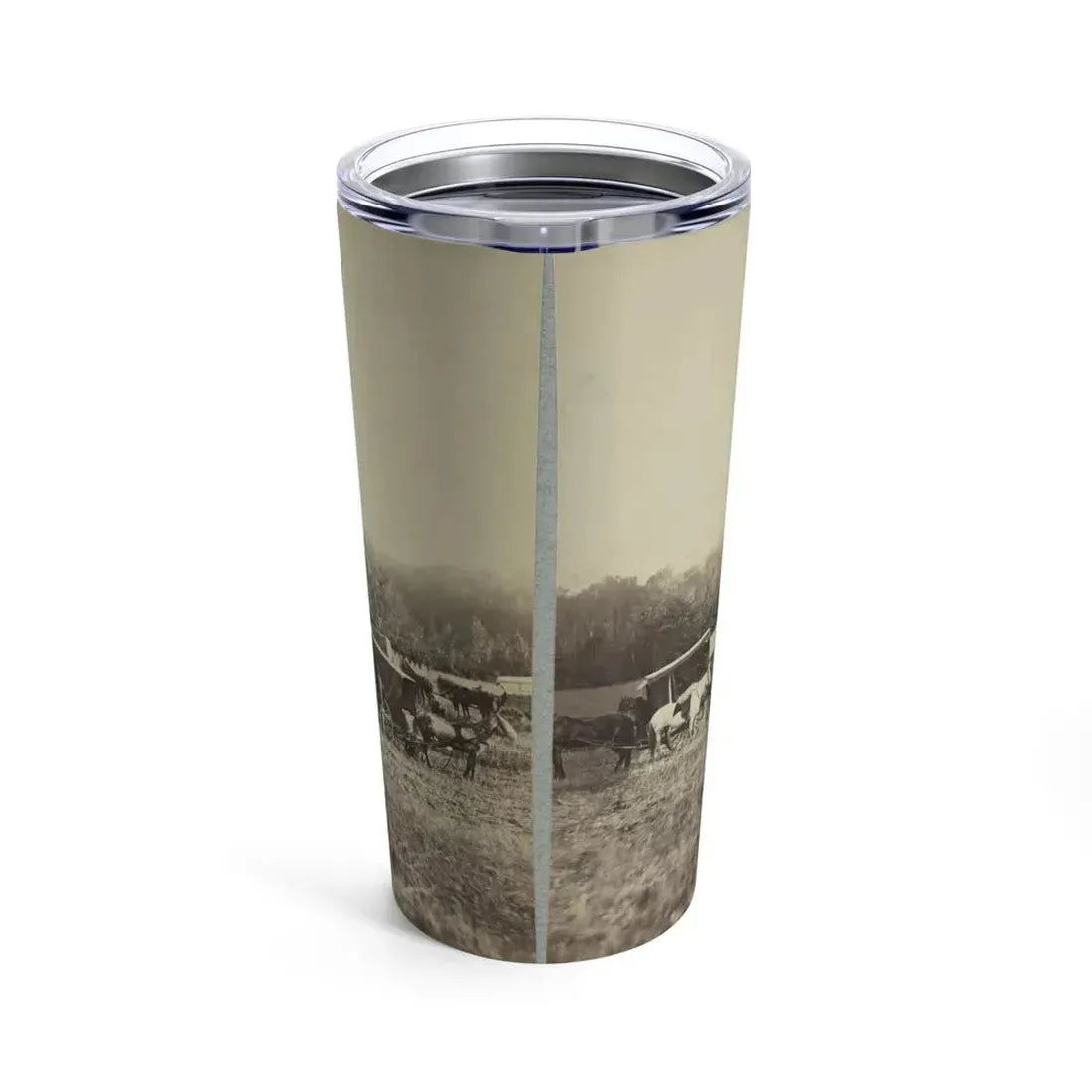 Ambulance Train, 1st Division, 2d Army Corps. (U.S. Civil War) Tumbler 20oz - Go Mug Yourself
