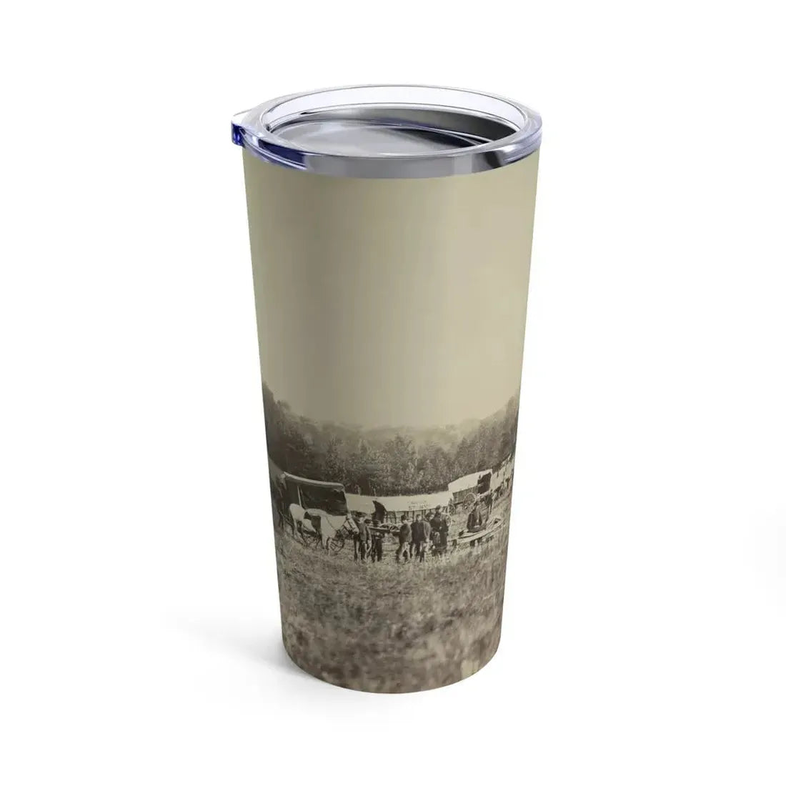 Ambulance Train, 1st Division, 2d Army Corps. (U.S. Civil War) Tumbler 20oz - Go Mug Yourself