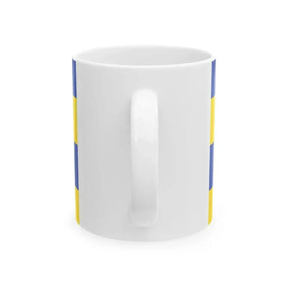 Ameland vlag (Netherlands) White Coffee Mug - Go Mug Yourself